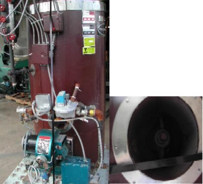 Columbia Vertical Tubeless Steam Boiler