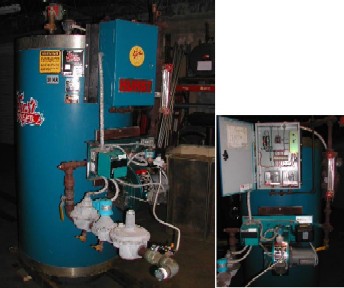 Hurst Cyclone Steam Boiler